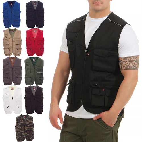 Herren safari weste - herren,
