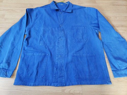 Arbeitsjacke gebraucht blau